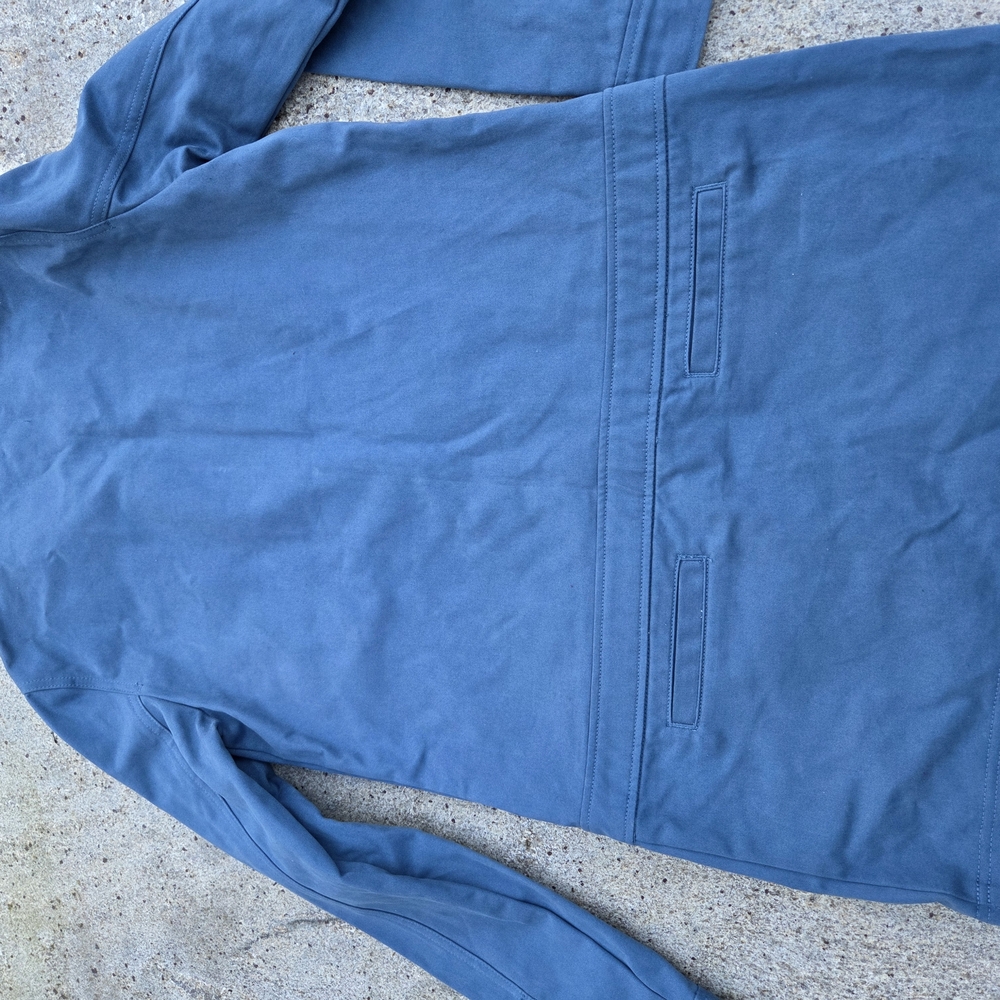 Blue Button-Up Jacket - Picture 6 of 8
